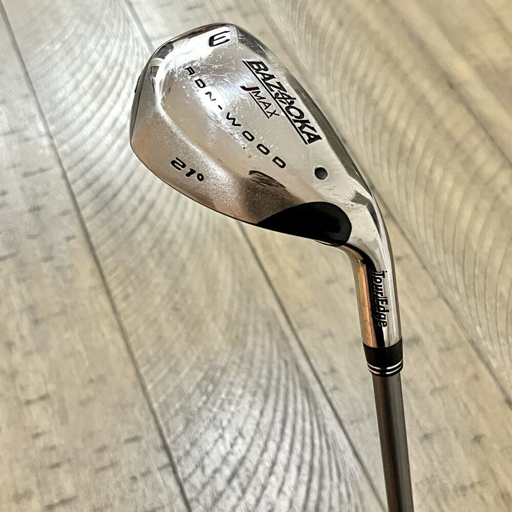 Tour Edge Bazooka J Max Iron-Wood 3 Hybrid 21° RH Senior Flex Graphite 39.25"